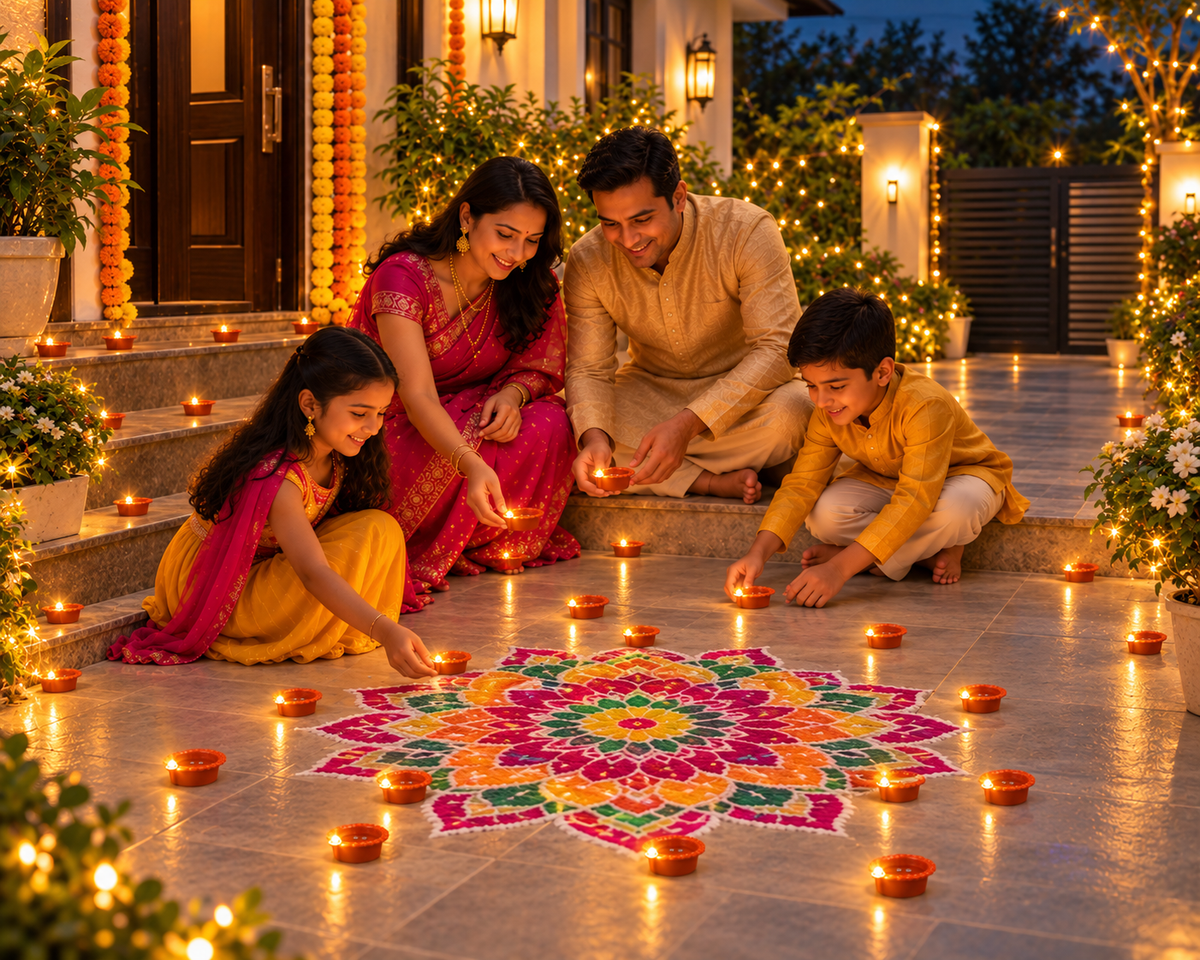 Magic Water Sensor Diya – Pack of 6